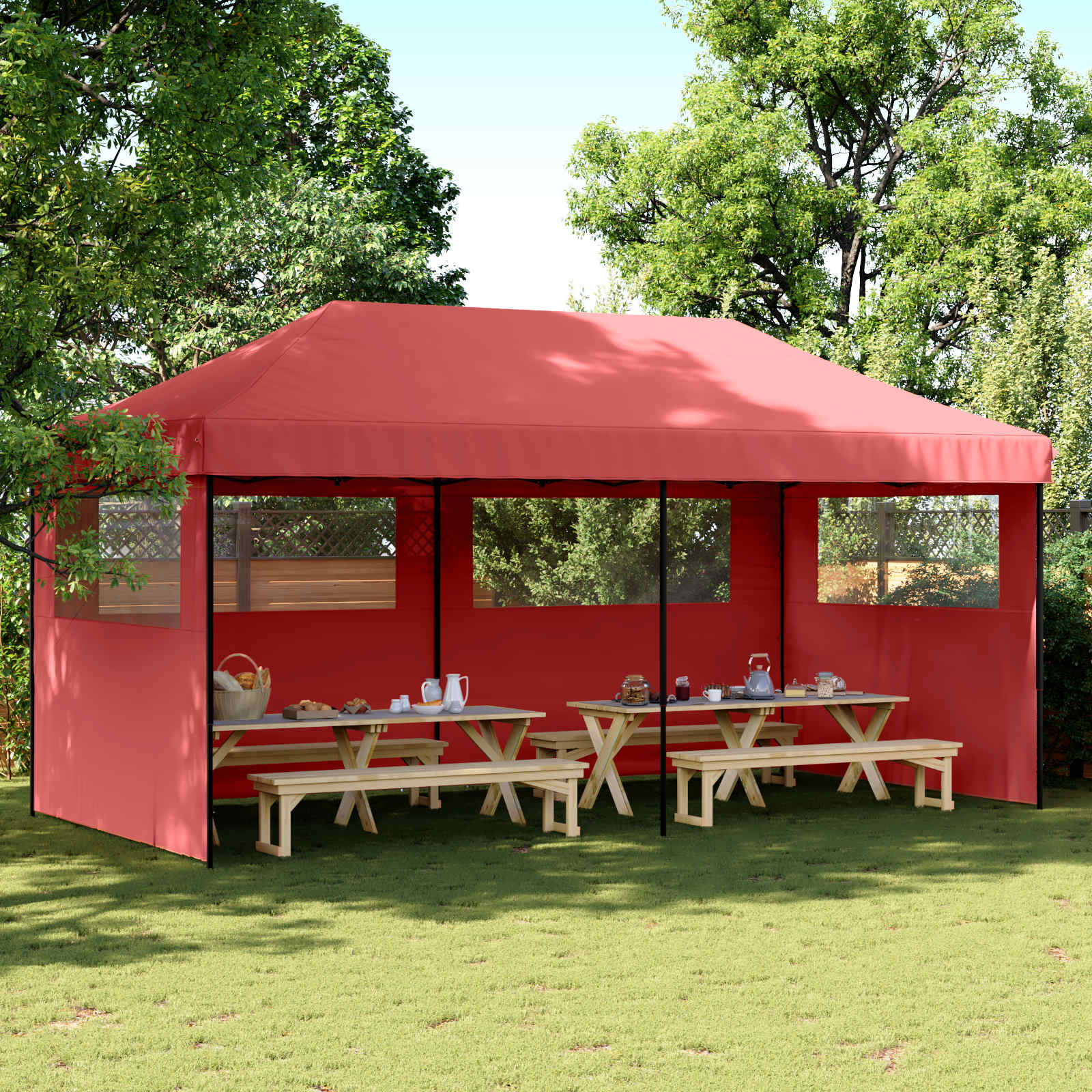 Party-Zelt 291 X 580 X 315 Cm Oxford-Stoff