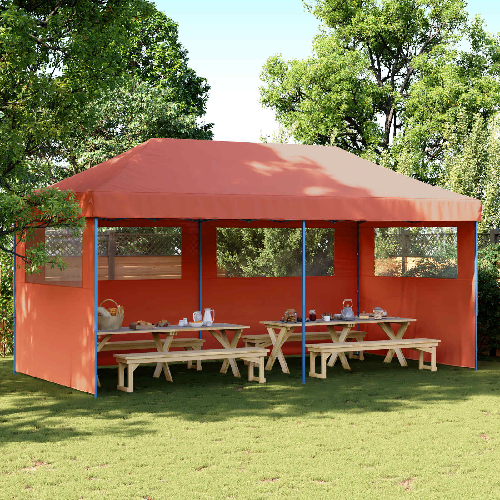 Party-Zelt 291 X 580 X 315 Cm Oxford-Stoff