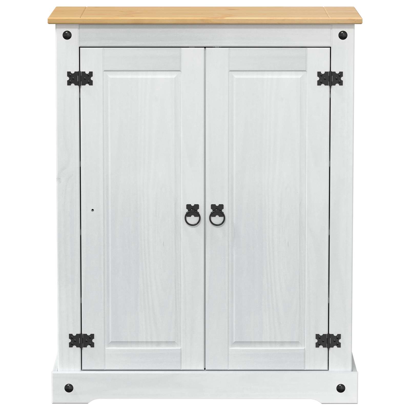 Schuhschrank 86 X 38,5 X 108 Cm Massives Kiefernholz
