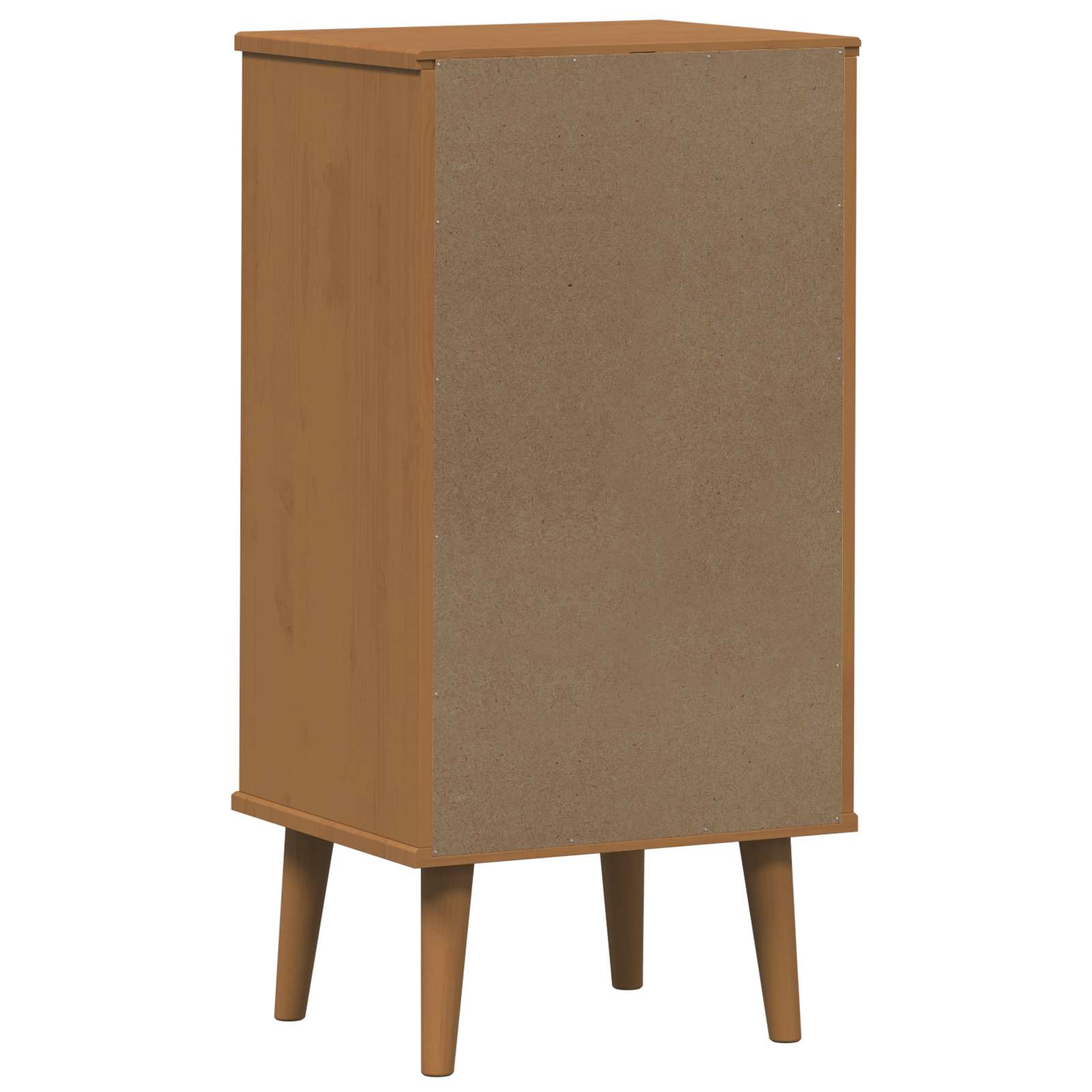 Kommode Molde 40 X 35 X 82 Cm Massives Kiefernholz