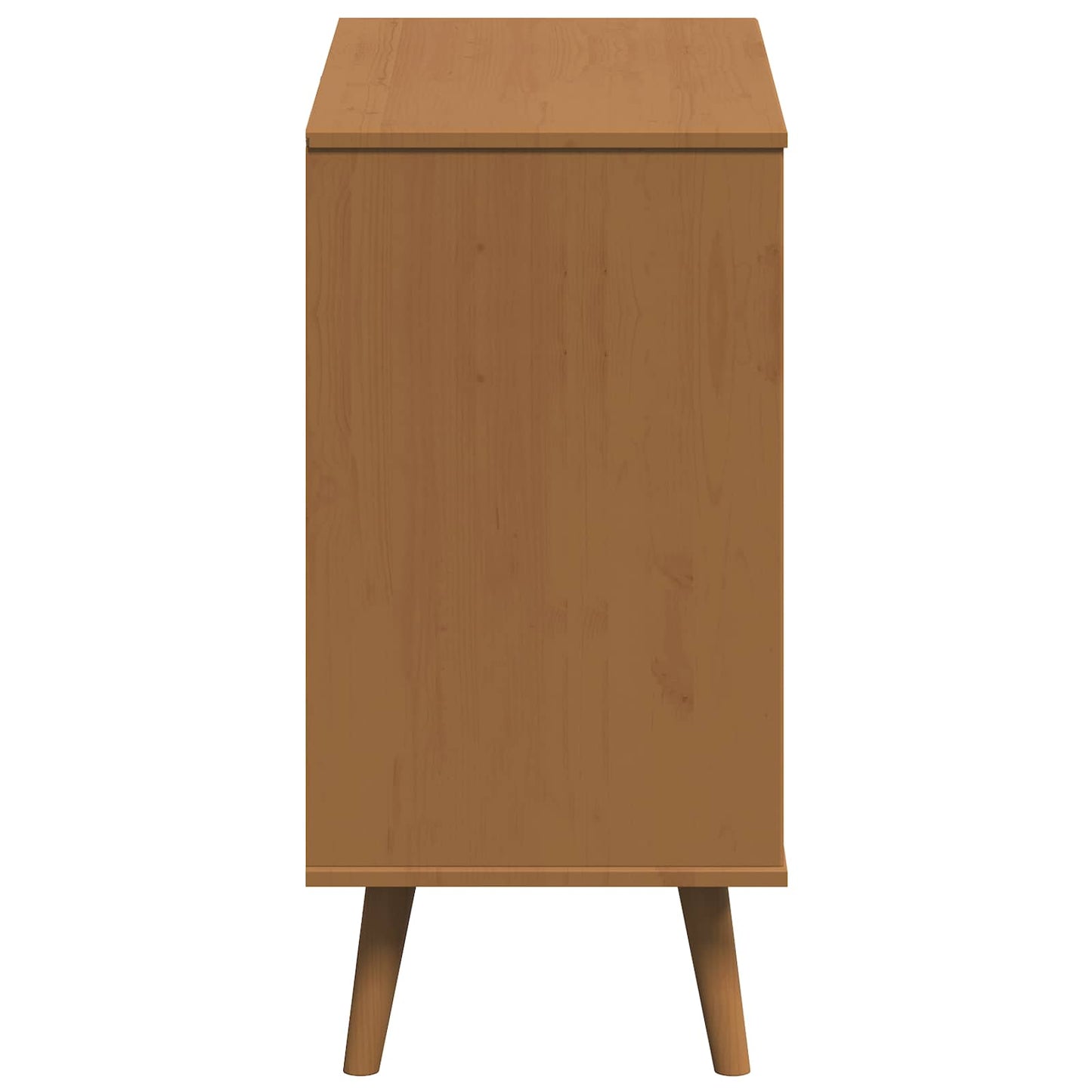 Kommode Molde 80 X 40 X 80 Cm Massives Kiefernholz