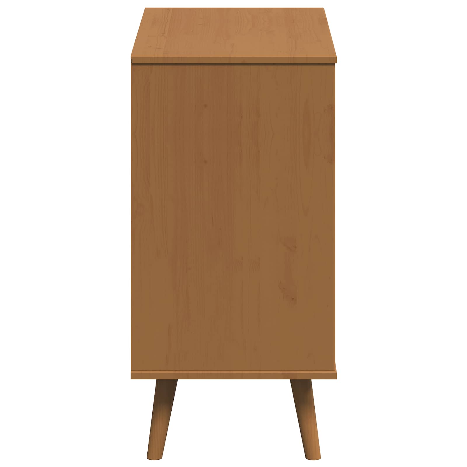 Kommode Molde 80 X 40 X 80 Cm Massives Kiefernholz