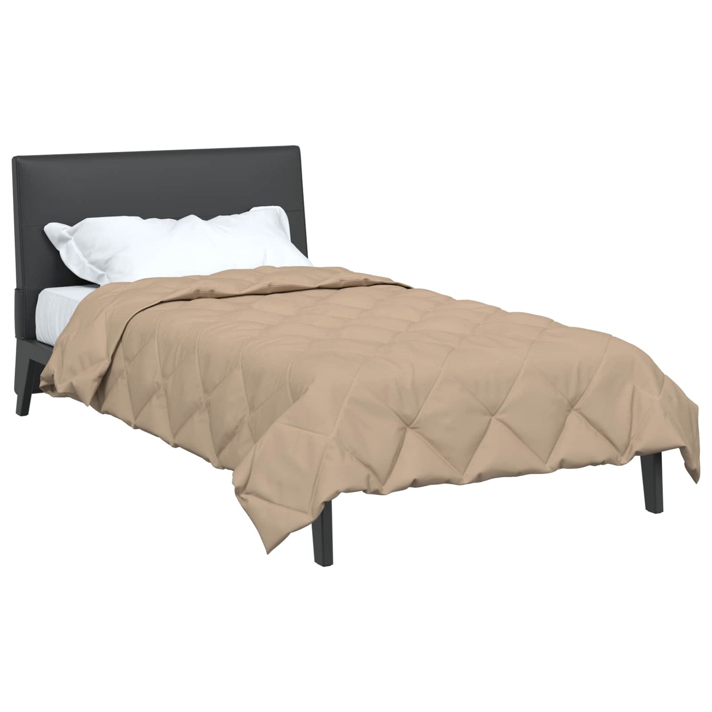 Sommerdecke 200 X 140 Cm Mikrofaser Taupe