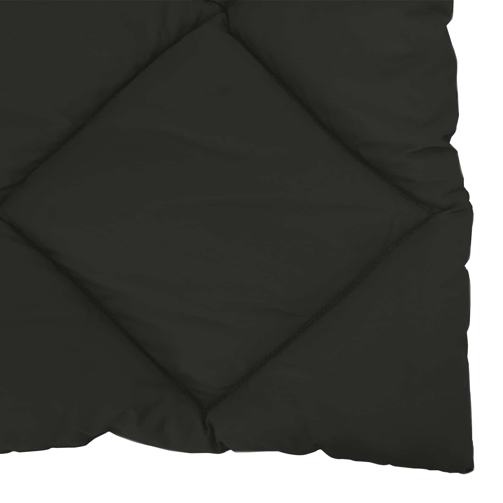 Sommerdecke 200 X 135 Cm Mikrofaser Schwarz