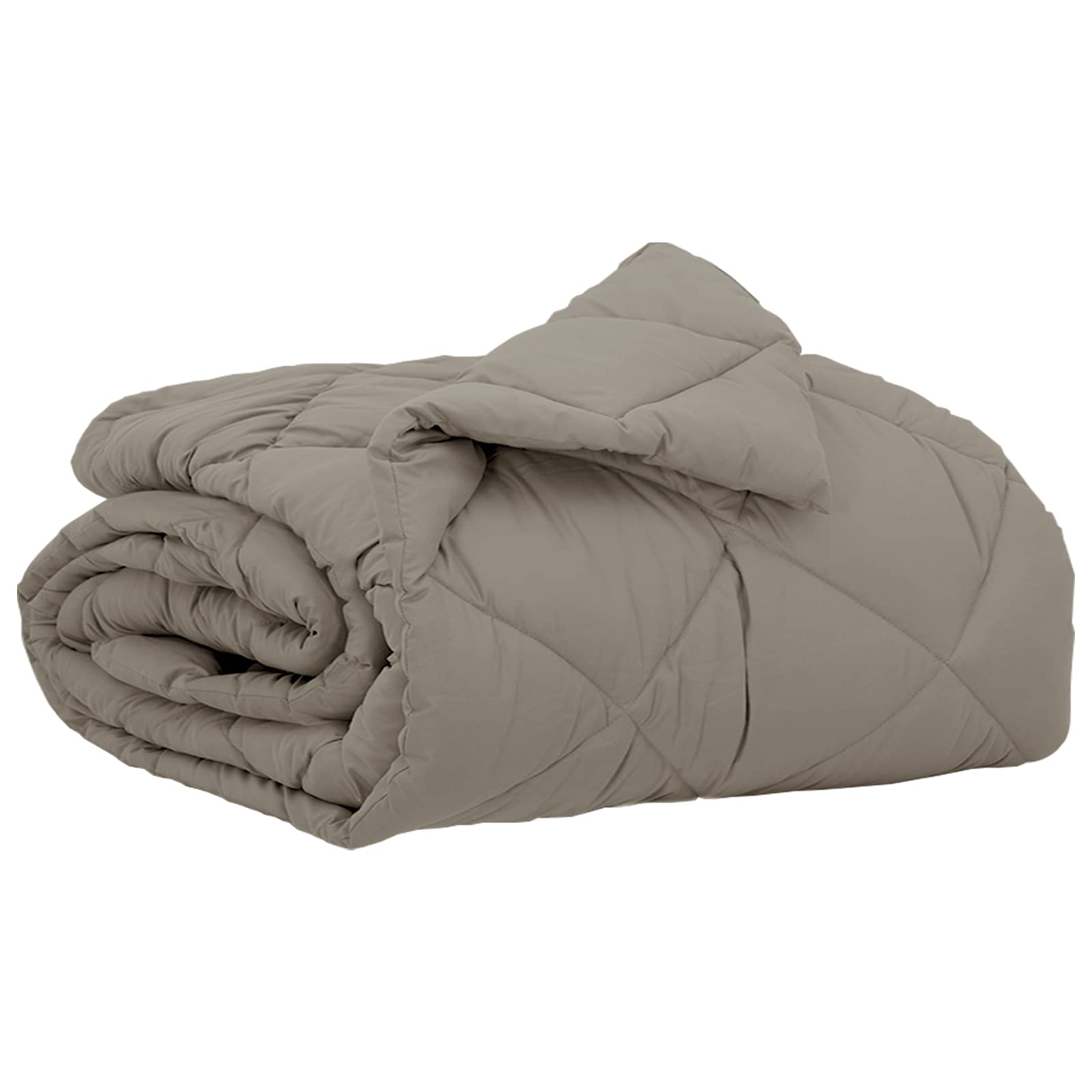 Sommerdecke 200 X 135 Cm Mikrofaser Hellgrau