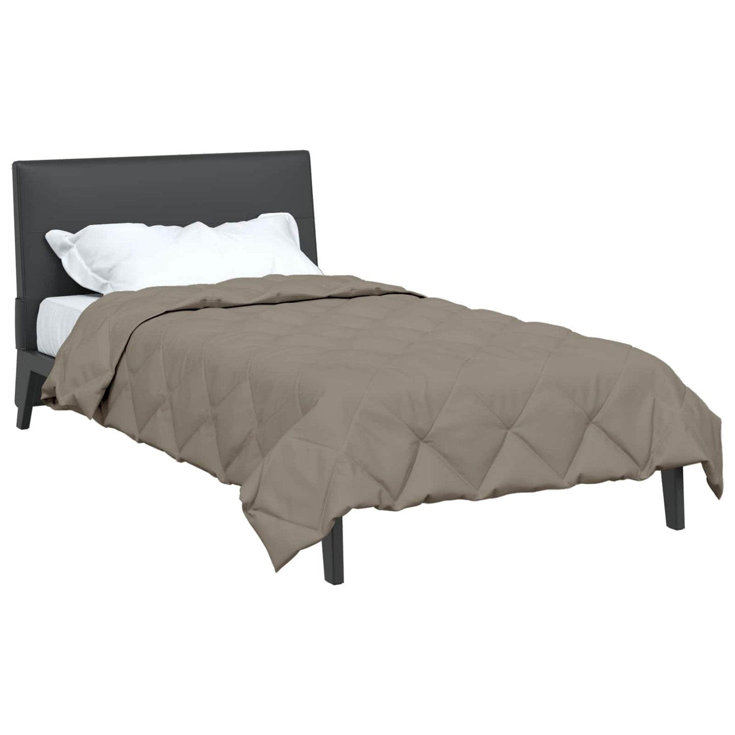 Sommerdecke 200 X 135 Cm Mikrofaser Hellgrau