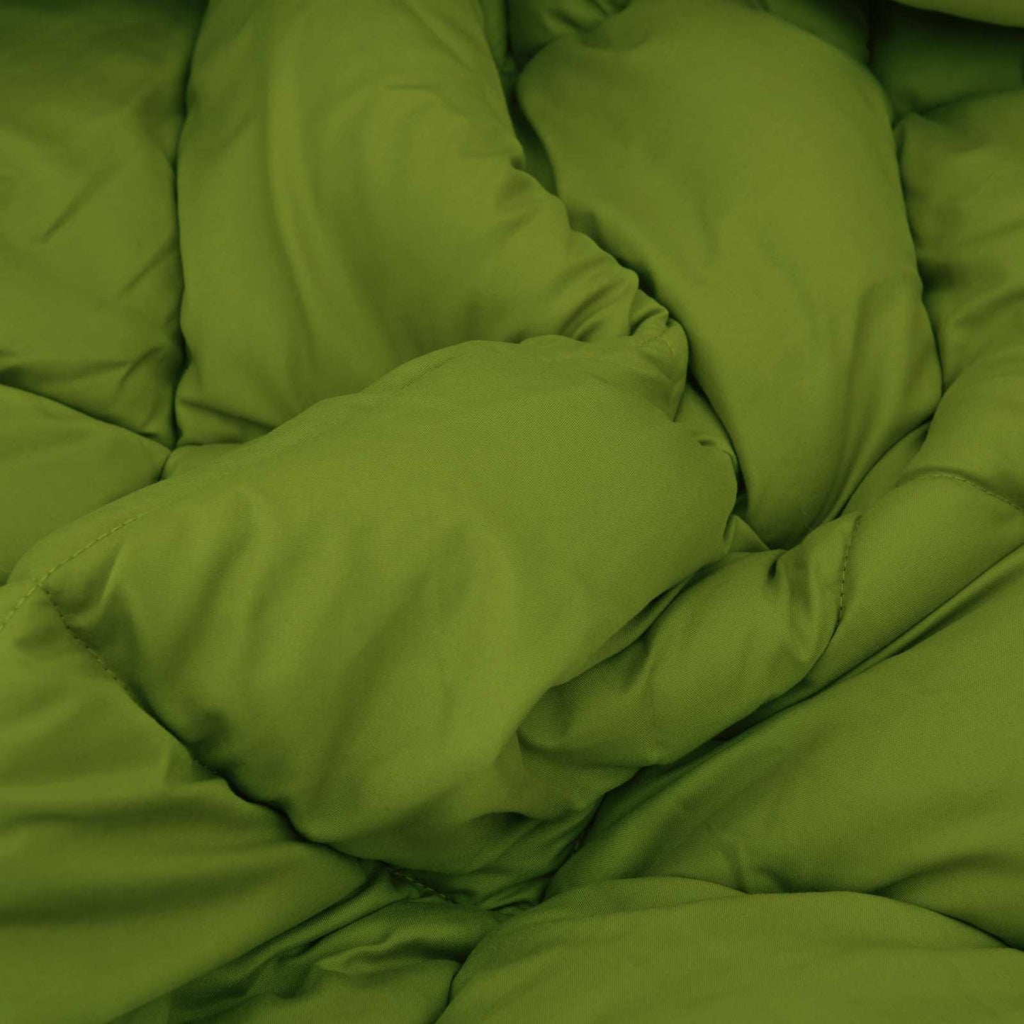 Ganzjahresbettdecke Mikrofaser Grün Und Anthrazit
