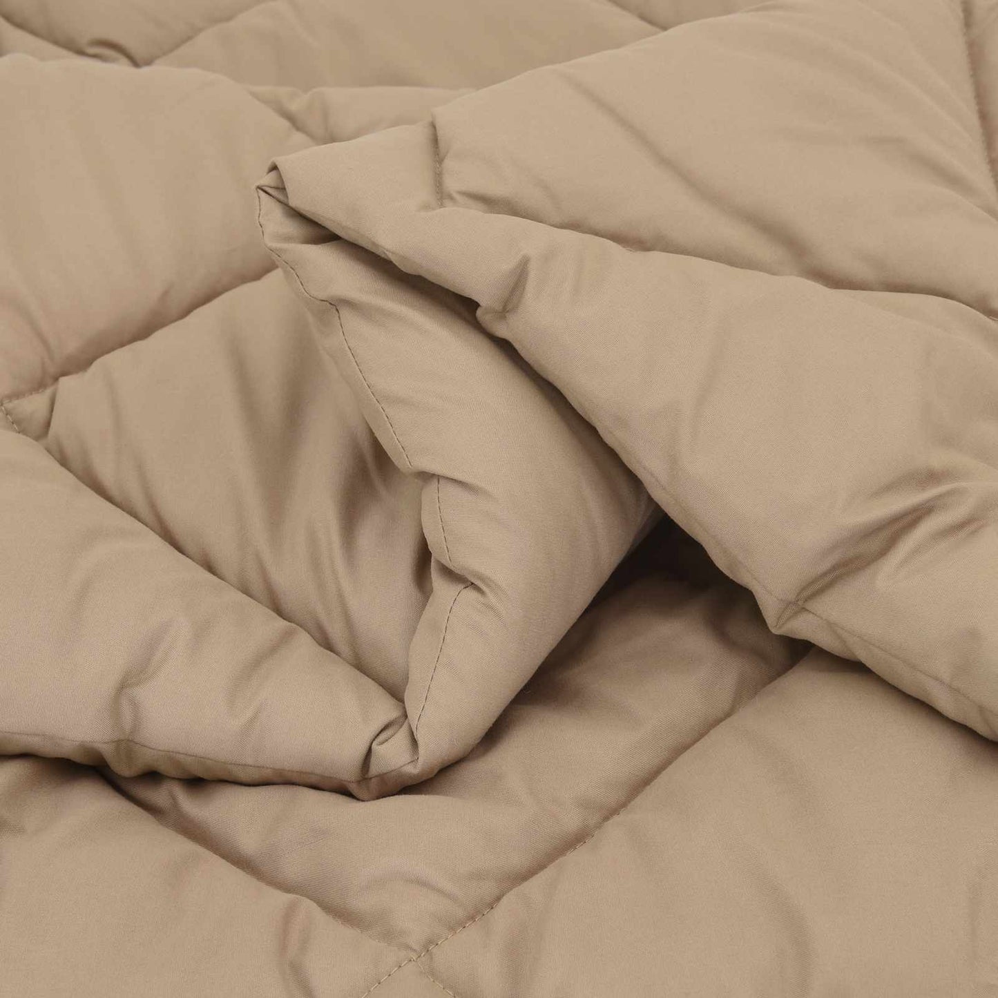 Winterbettdecke Mikrofaser Taupe