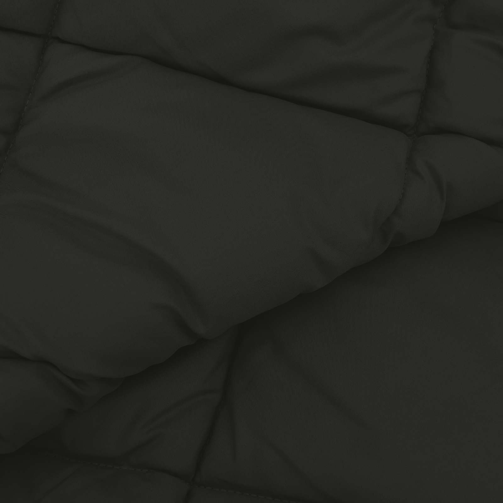 Winterbettdecke Mikrofaser Schwarz