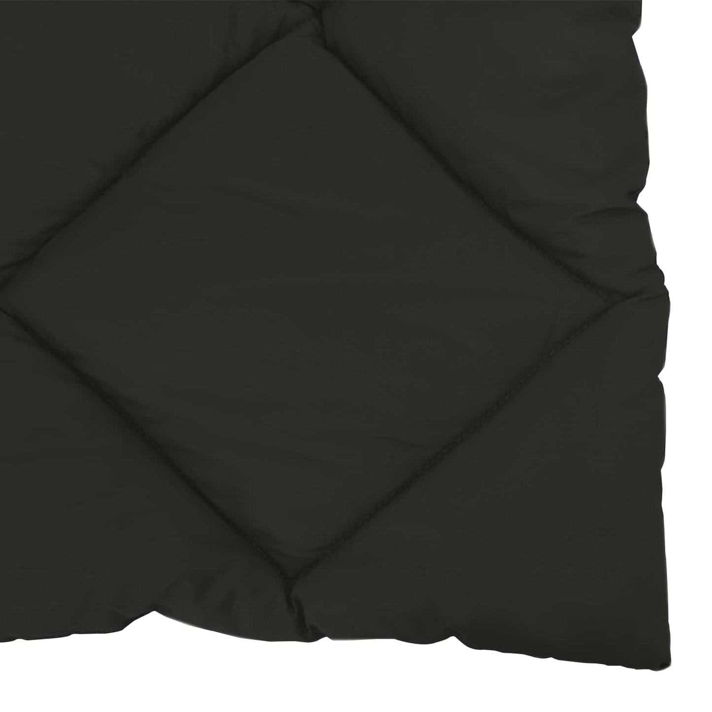 Winterbettdecke Mikrofaser Schwarz
