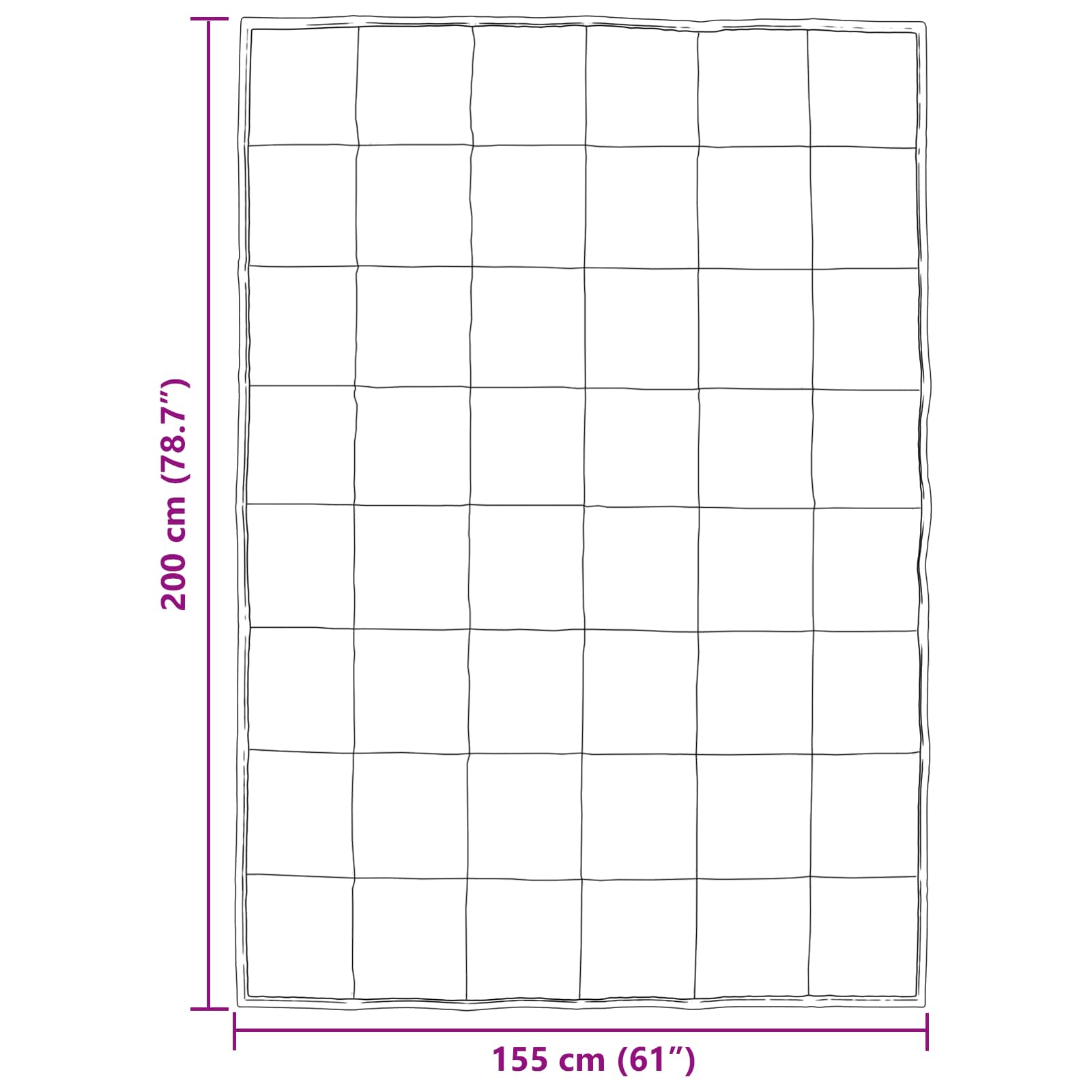 Ganzjahresbettdecke 155 X 220 Cm Satin Und Mikrofaser