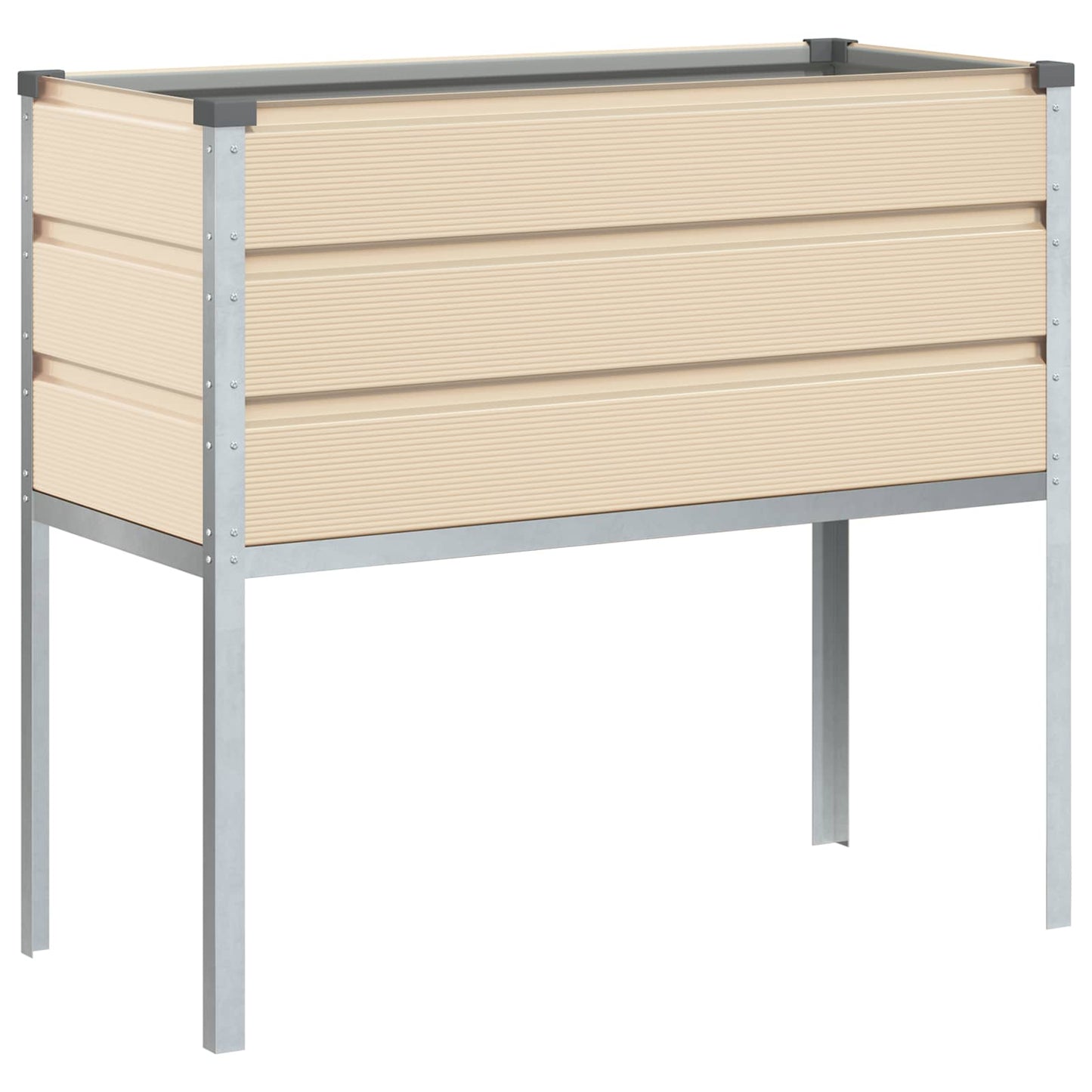 Pflanzkübel 100 X 45 X 90 Cm Verzinkter Stahl