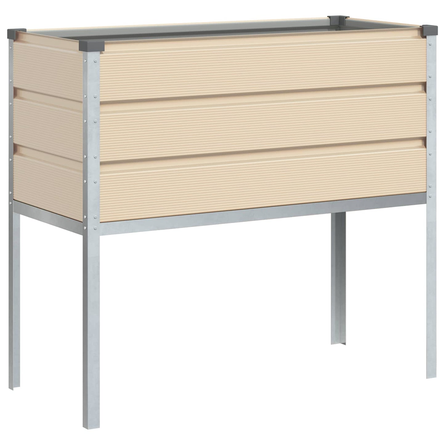 Pflanzkübel 100 X 45 X 90 Cm Verzinkter Stahl