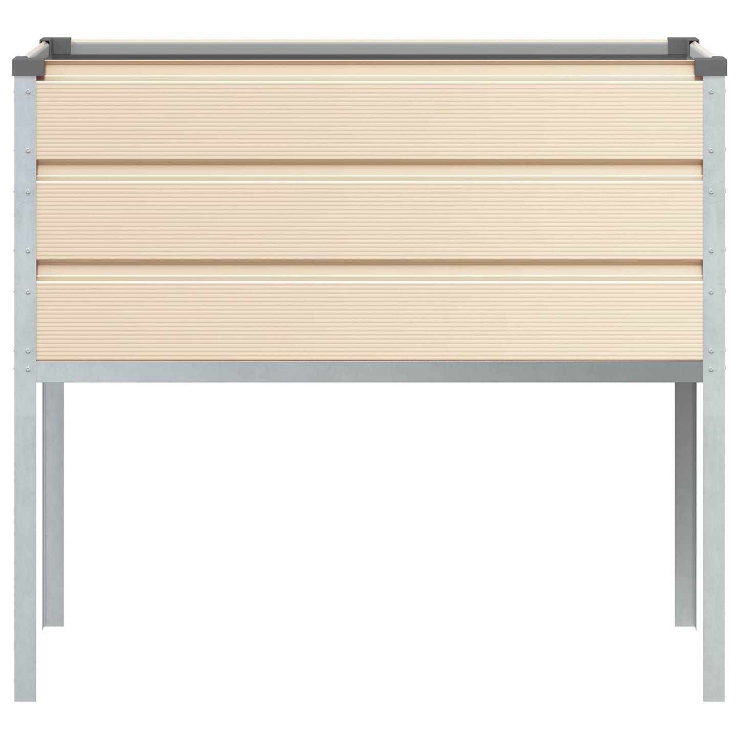 Pflanzkübel 100 X 45 X 90 Cm Verzinkter Stahl