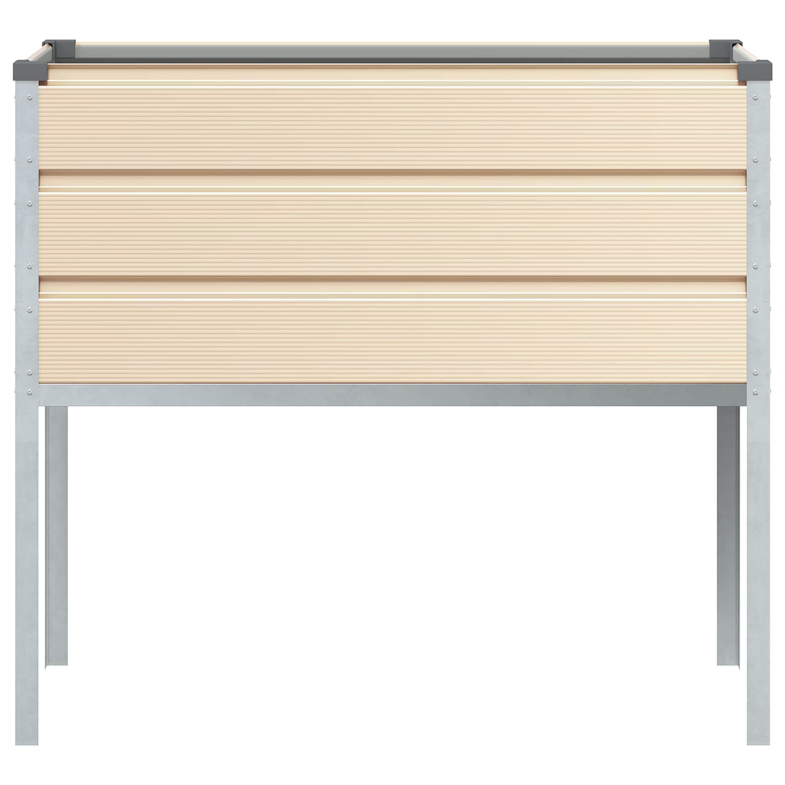 Pflanzkübel 100 X 45 X 90 Cm Verzinkter Stahl