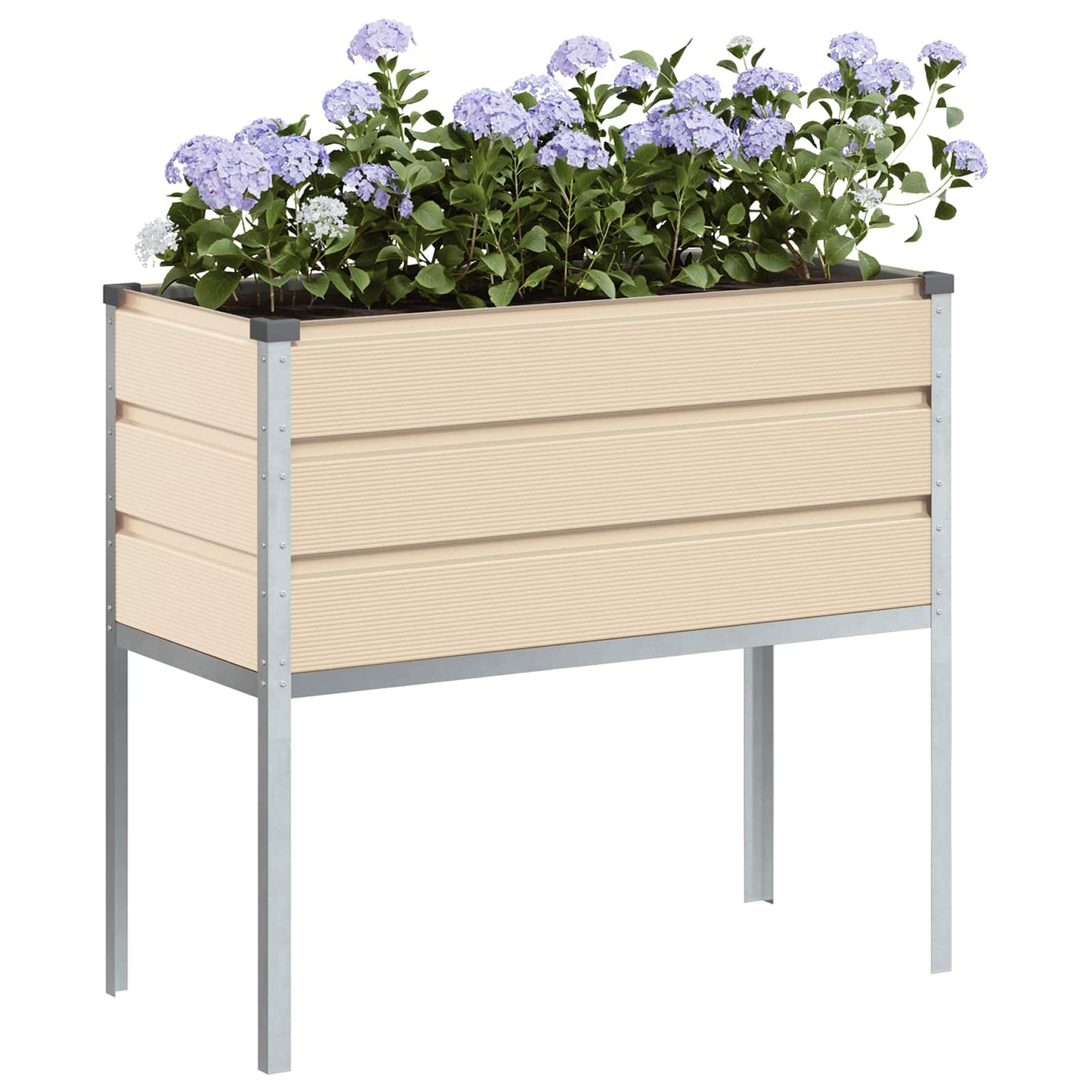 Pflanzkübel 100 X 45 X 90 Cm Verzinkter Stahl