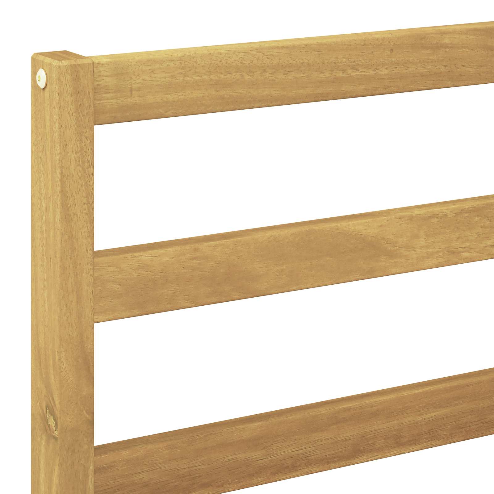 2 Stück Outdoor Mittelsofa Massivholz Akazie