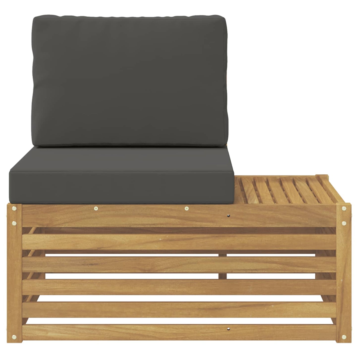 Outdoor Weiß 91 X 63 X 73 Cm Massivholz Akazie