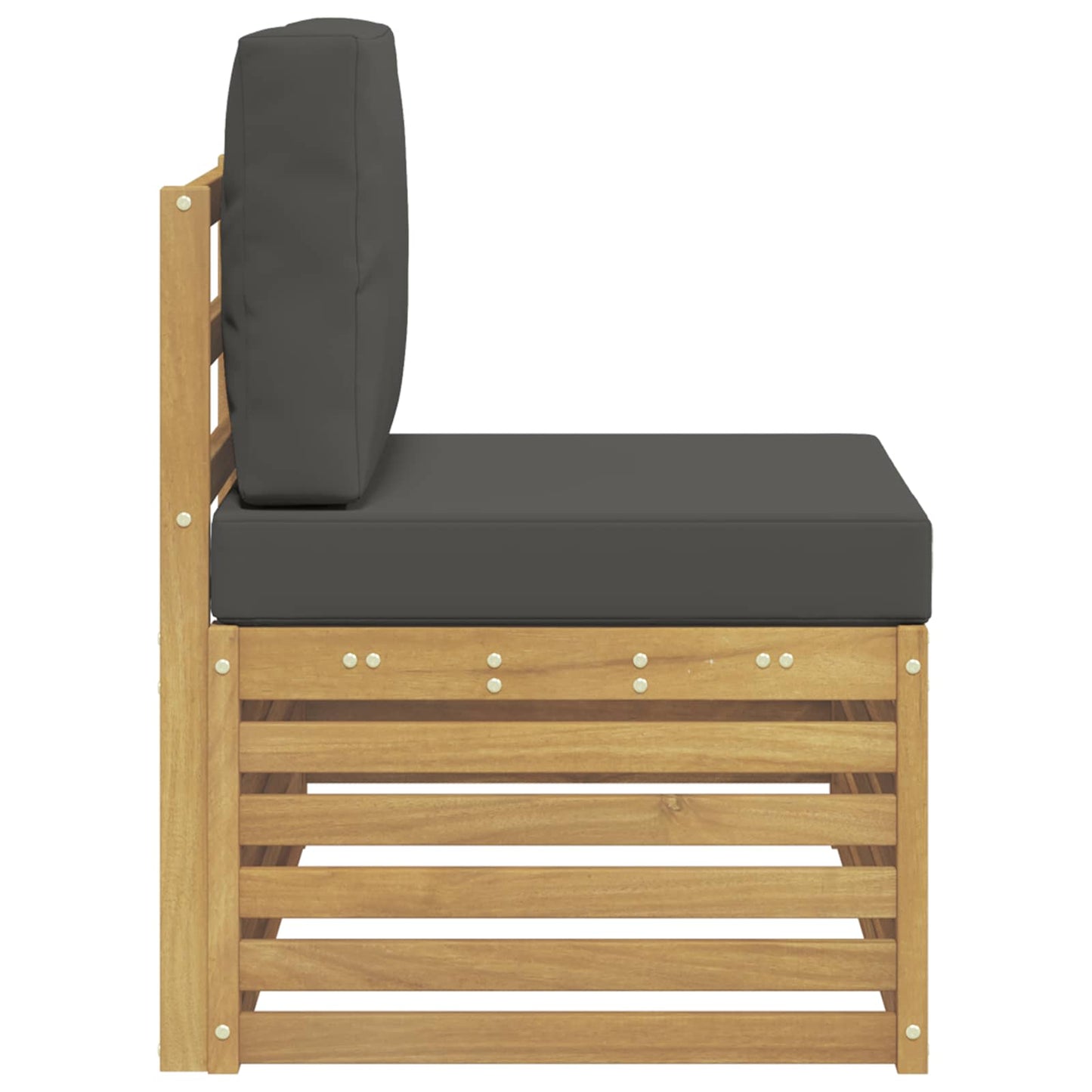 Outdoor Weiß 91 X 63 X 73 Cm Massivholz Akazie