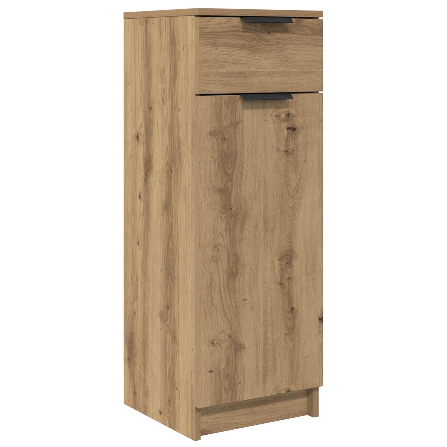 Badezimmermöbel-Set Mit Tür 3 Pcs Artisan-Eiche Holzwerkstoff