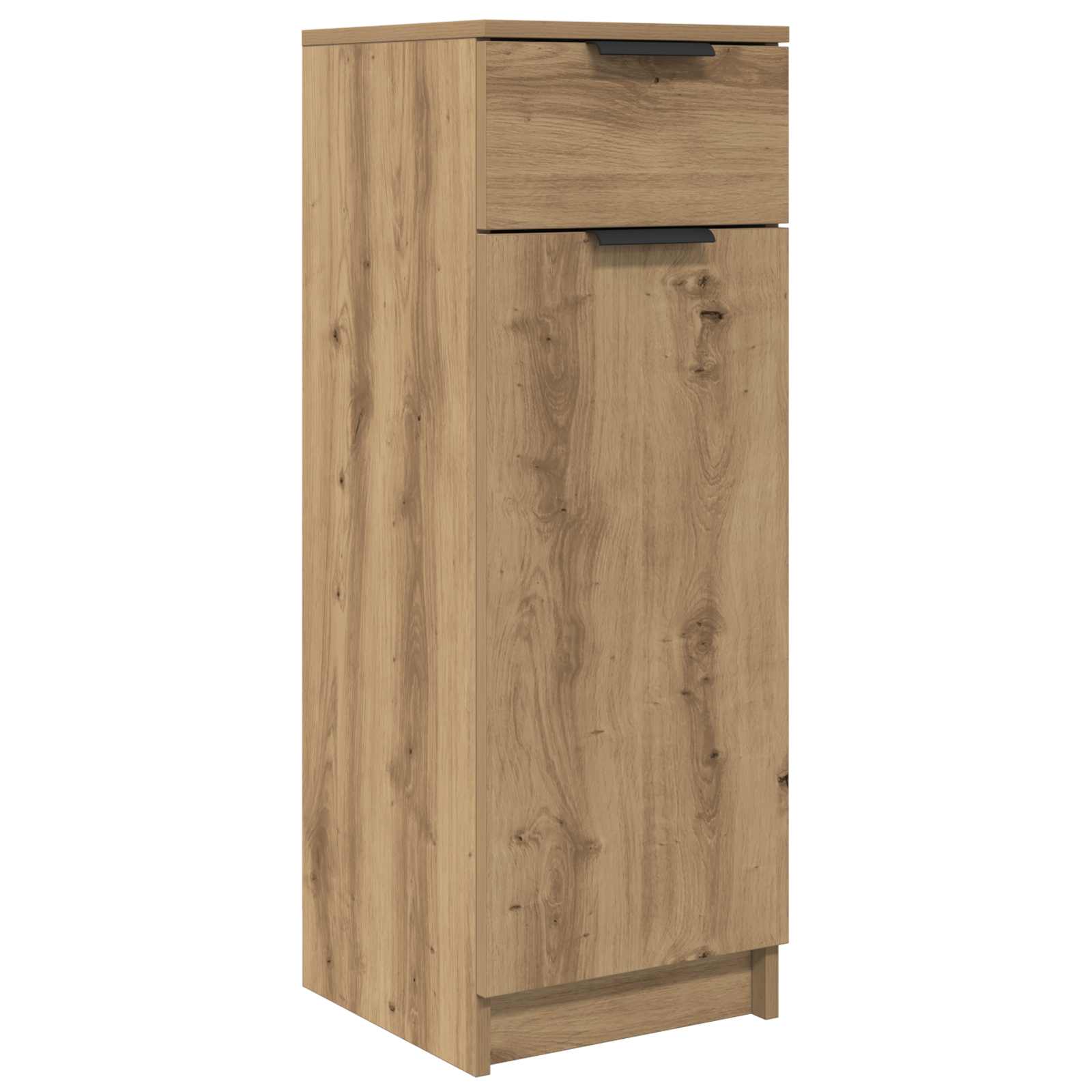 Badezimmermöbel-Set Mit Tür 3 Pcs Artisan-Eiche Holzwerkstoff
