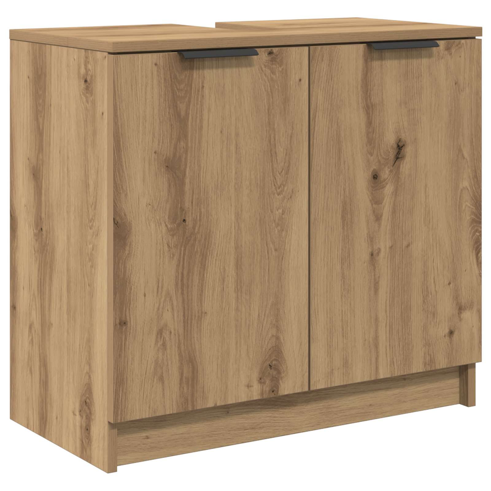 Badezimmermöbel-Set Mit Regal 4 Pcs Artisan-Eiche Holzwerkstoff