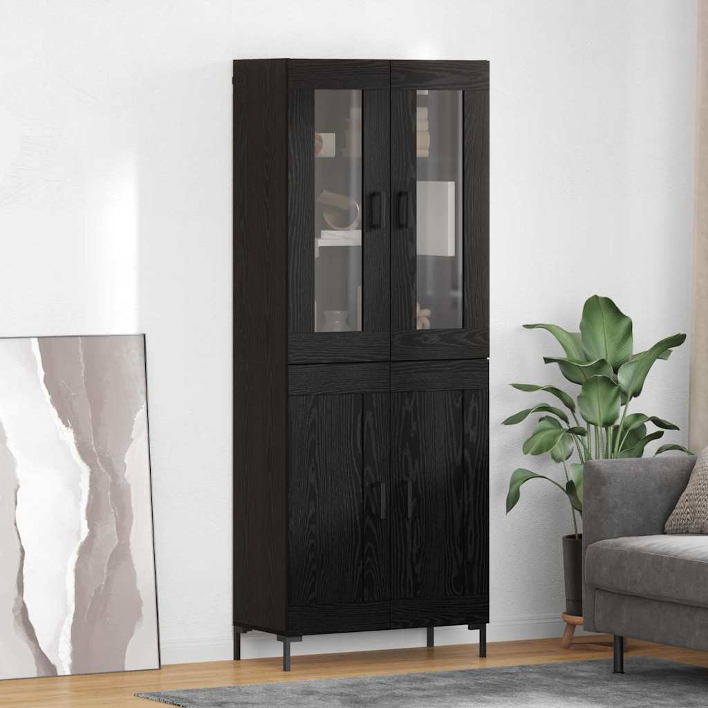 Highboard 69,5X34X180 Cm Holzwerkstoff