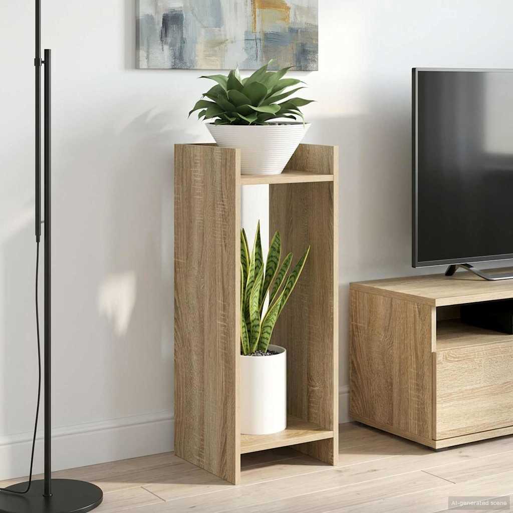Pflanzenständer Mit Regal Holzwerkstoff