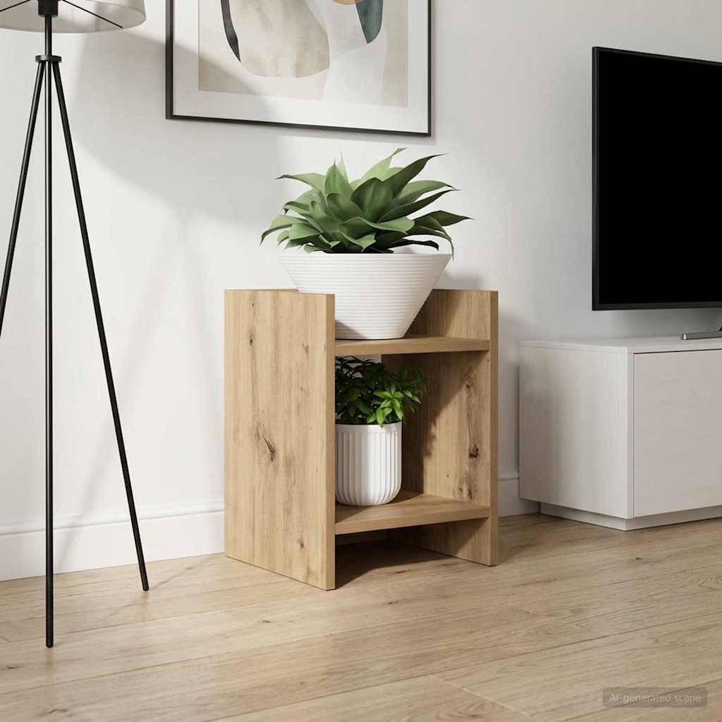 Pflanzenständer Mit Regal Holzwerkstoff