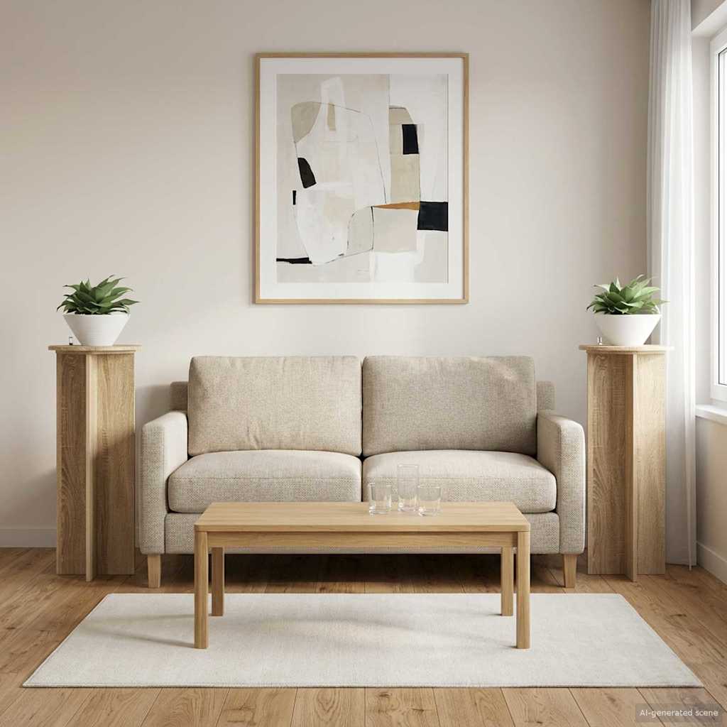 Pflanzenständer 2 Pcs Holzwerkstoff