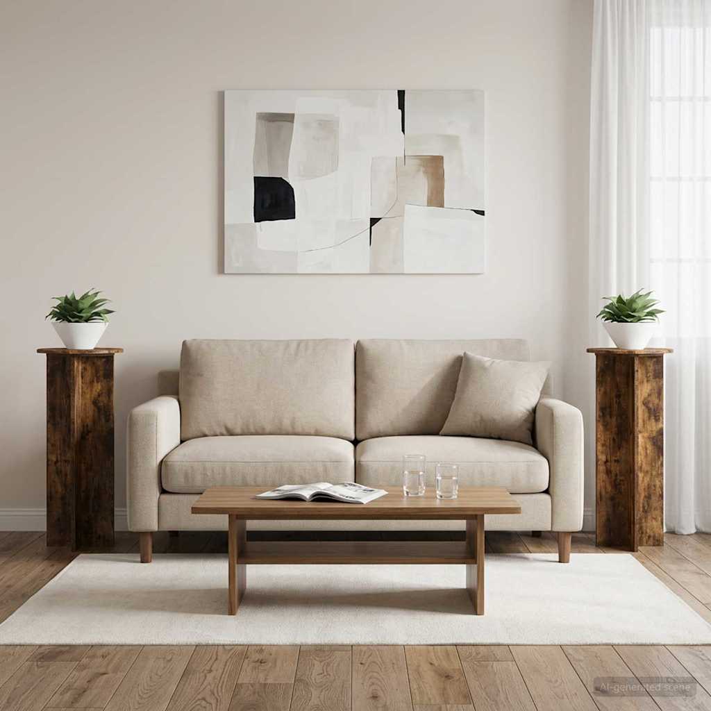 Pflanzenständer 2 Pcs Holzwerkstoff