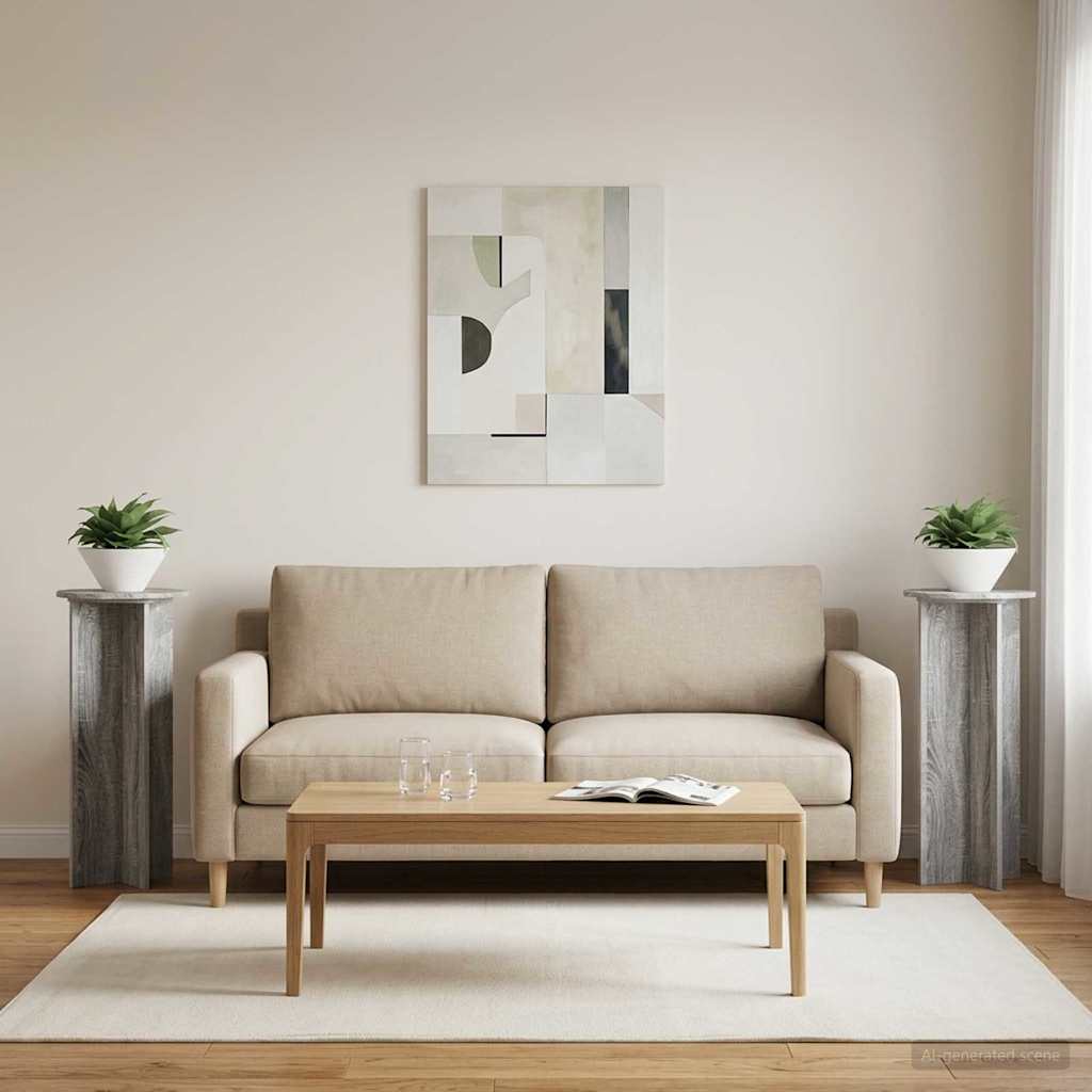Pflanzenständer 2 Pcs Holzwerkstoff