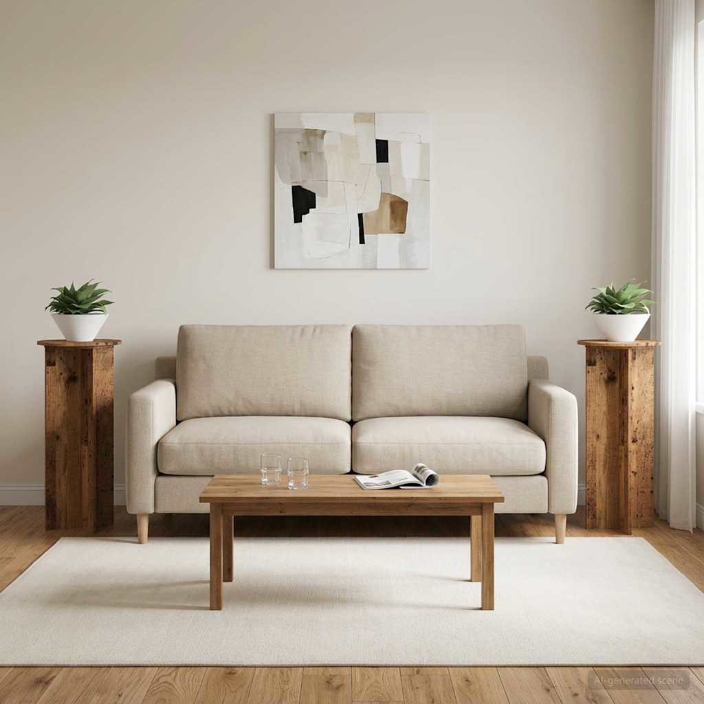Pflanzenständer 2 Pcs Holzwerkstoff