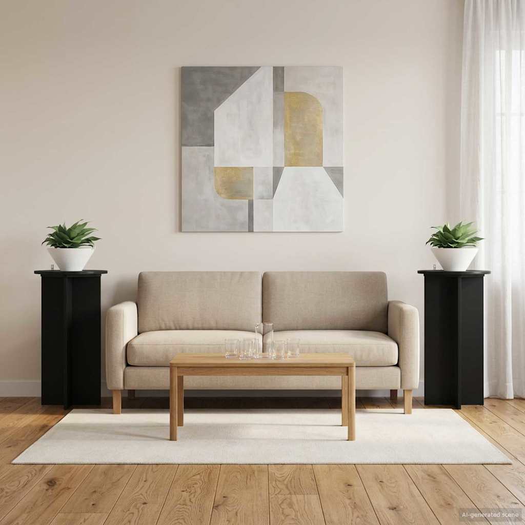 Pflanzenständer 2 Pcs Holzwerkstoff