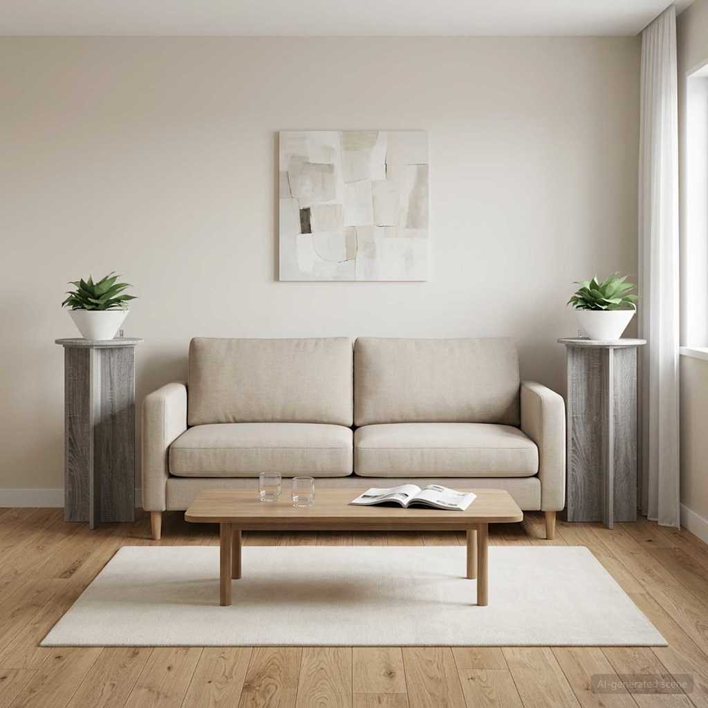 Pflanzenständer 2 Pcs Holzwerkstoff