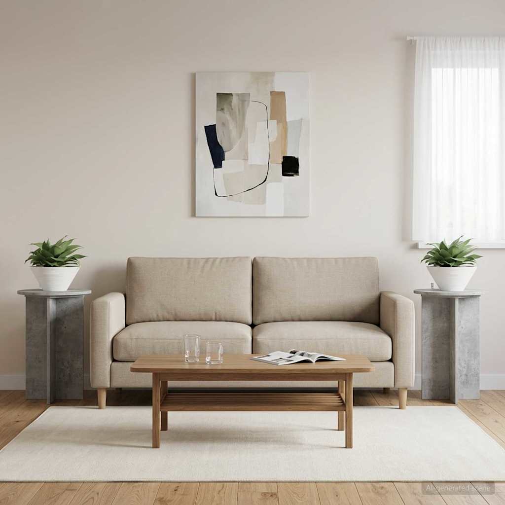 Pflanzenständer 2 Pcs Holzwerkstoff