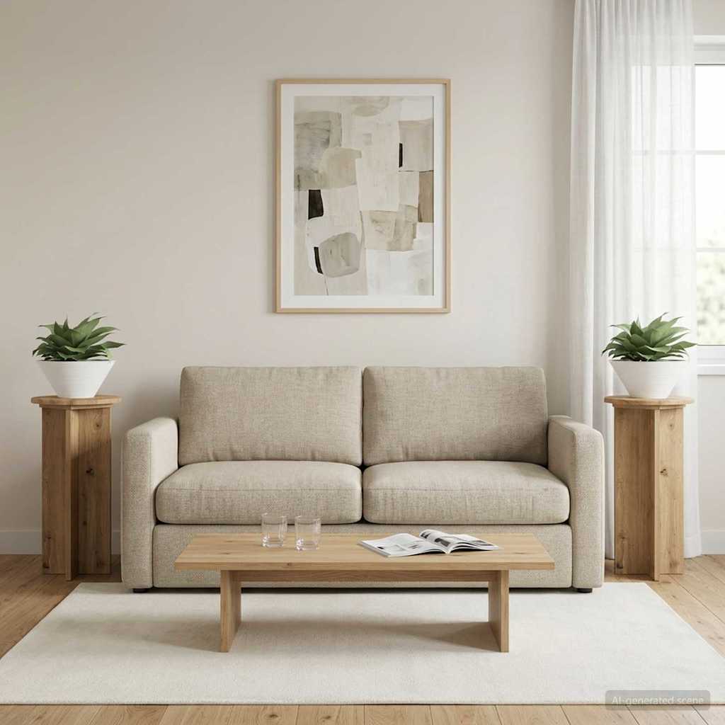 Pflanzenständer 2 Pcs Holzwerkstoff