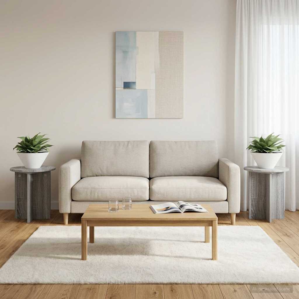 Pflanzenständer 2 Pcs Holzwerkstoff