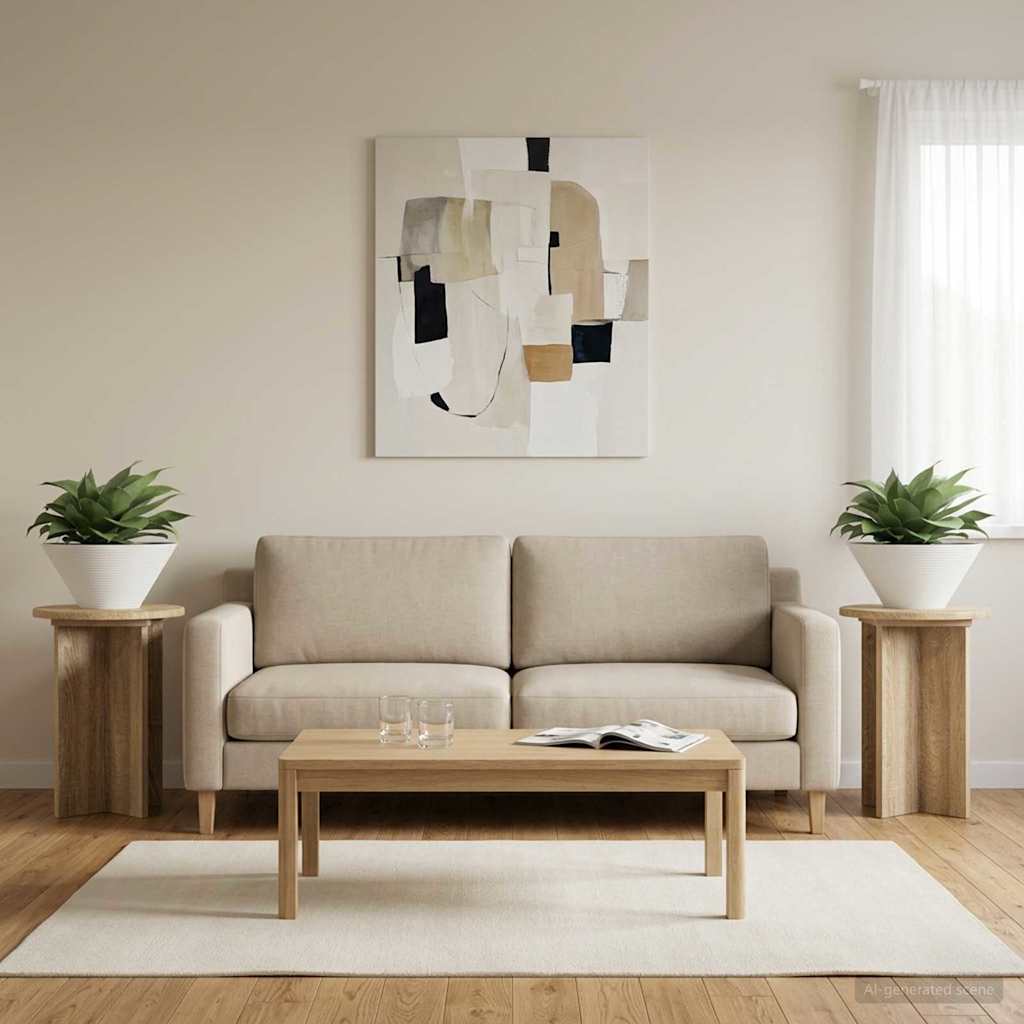 Pflanzenständer 2 Pcs Holzwerkstoff