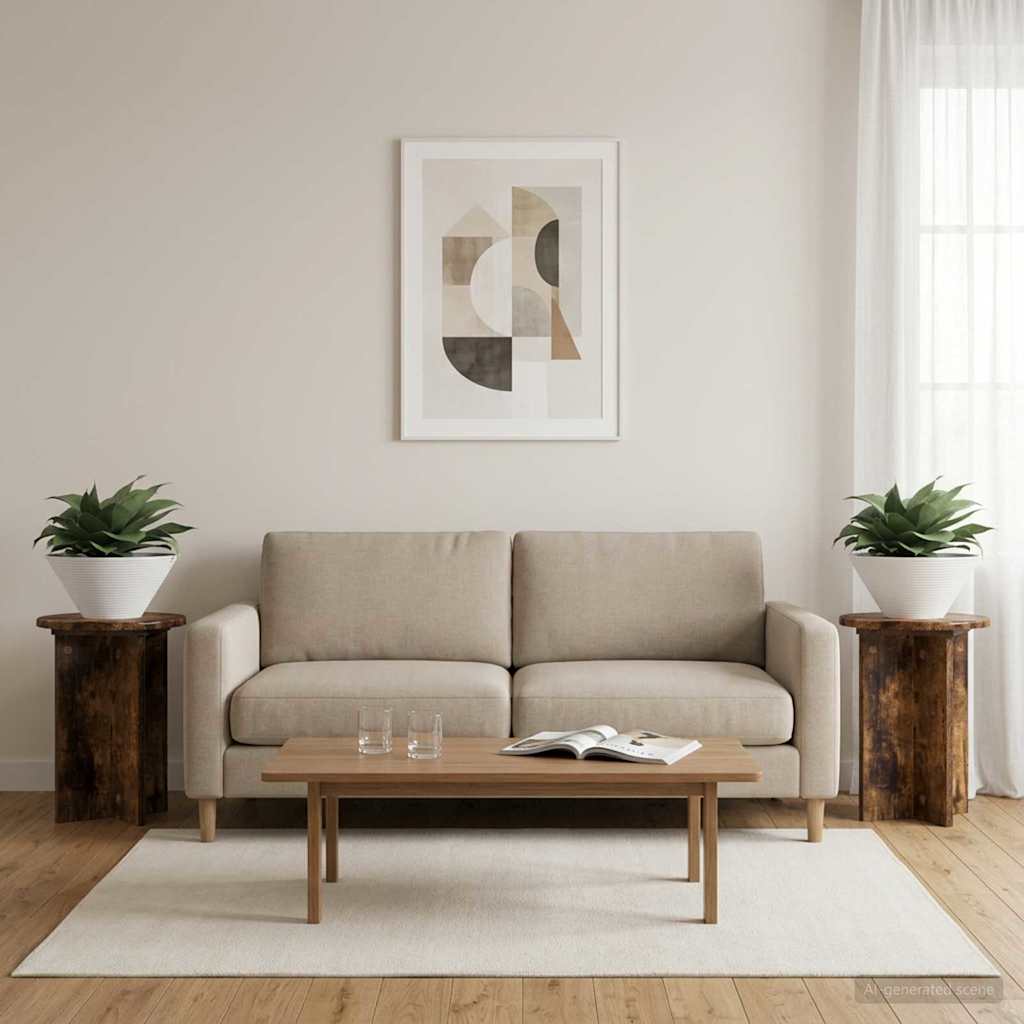 Pflanzenständer 2 Pcs Holzwerkstoff