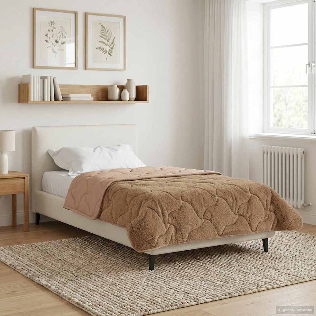 Sommerdecke Mikrofaser Und Teddy-Fleece