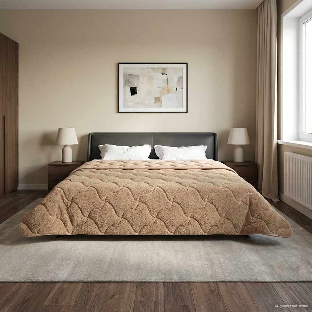 Ganzjahresbettdecke Gepolstert 140 X 220 Cm