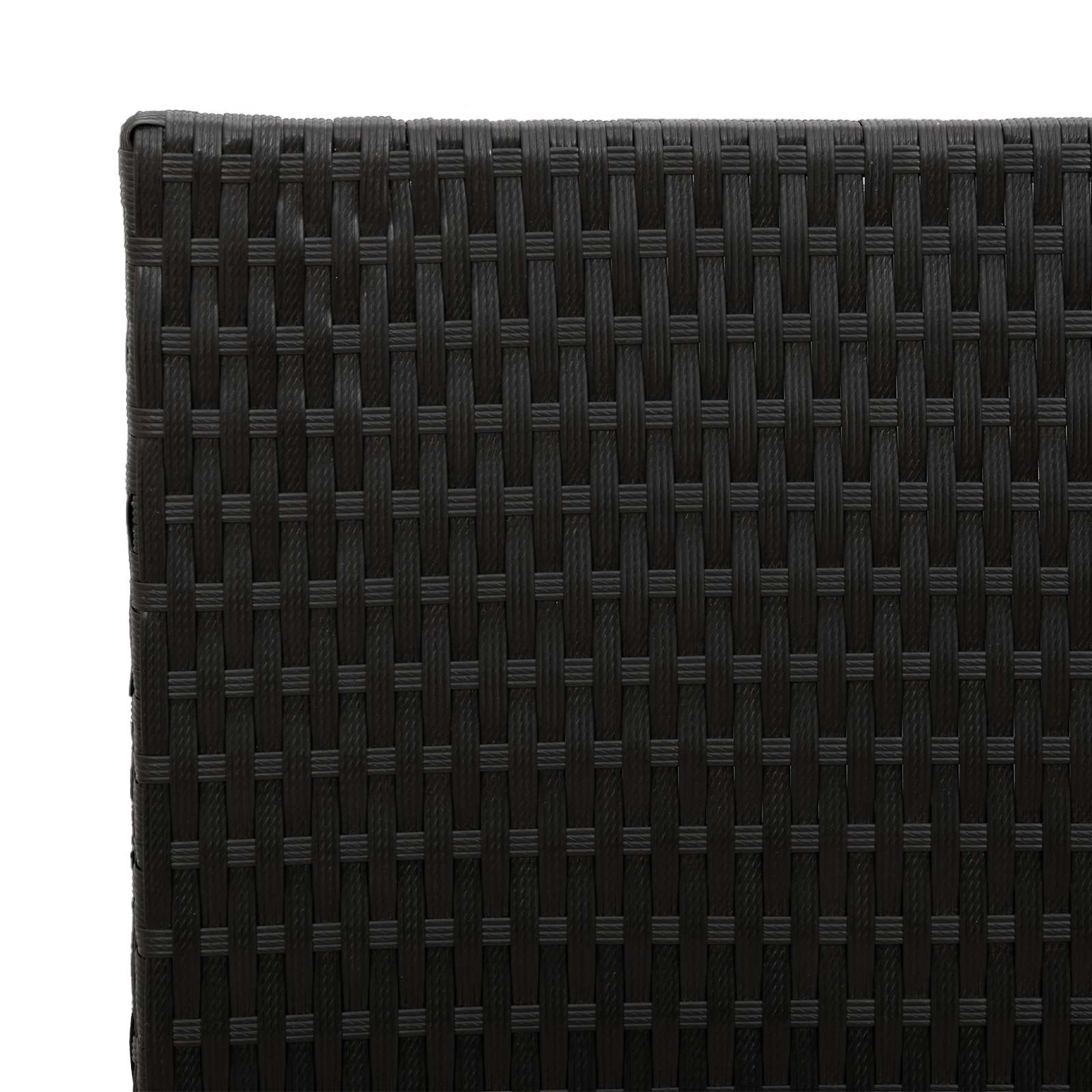 Hoher Pflanzkübel 55 X 22 X 70 Cm Poly-Rattan