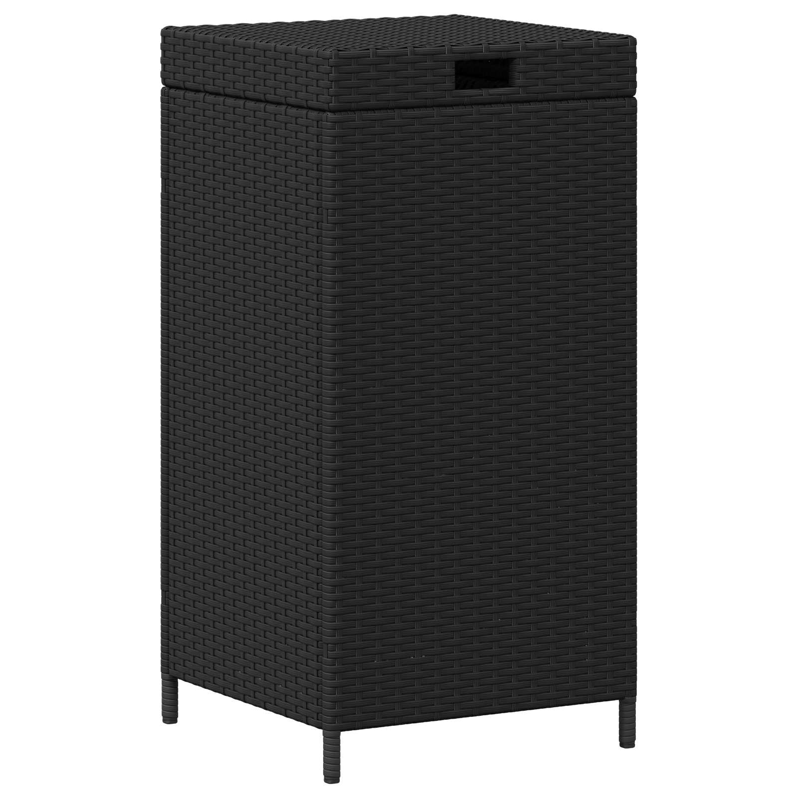 Außen-Mülltonne 40 X 40 X 80 Cm Poly-Rattan