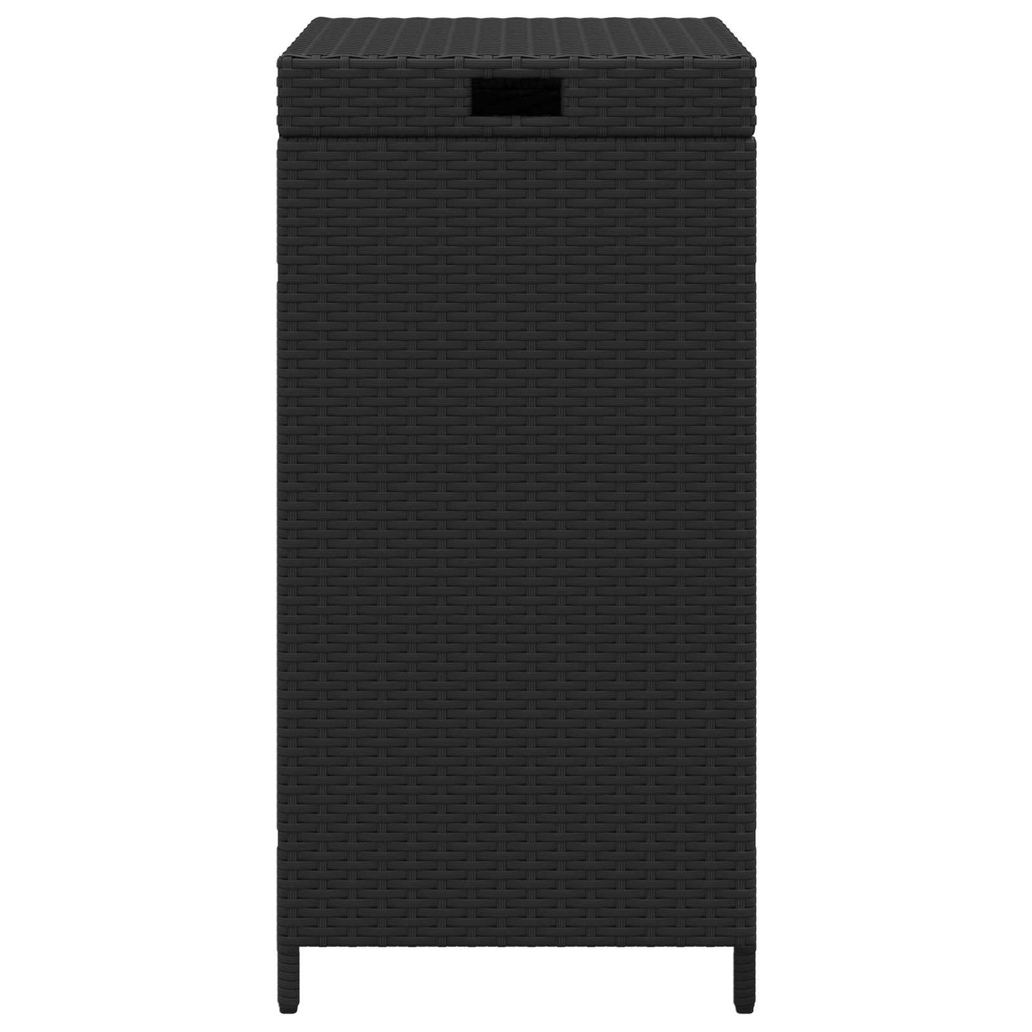Außen-Mülltonne 40 X 40 X 80 Cm Poly-Rattan