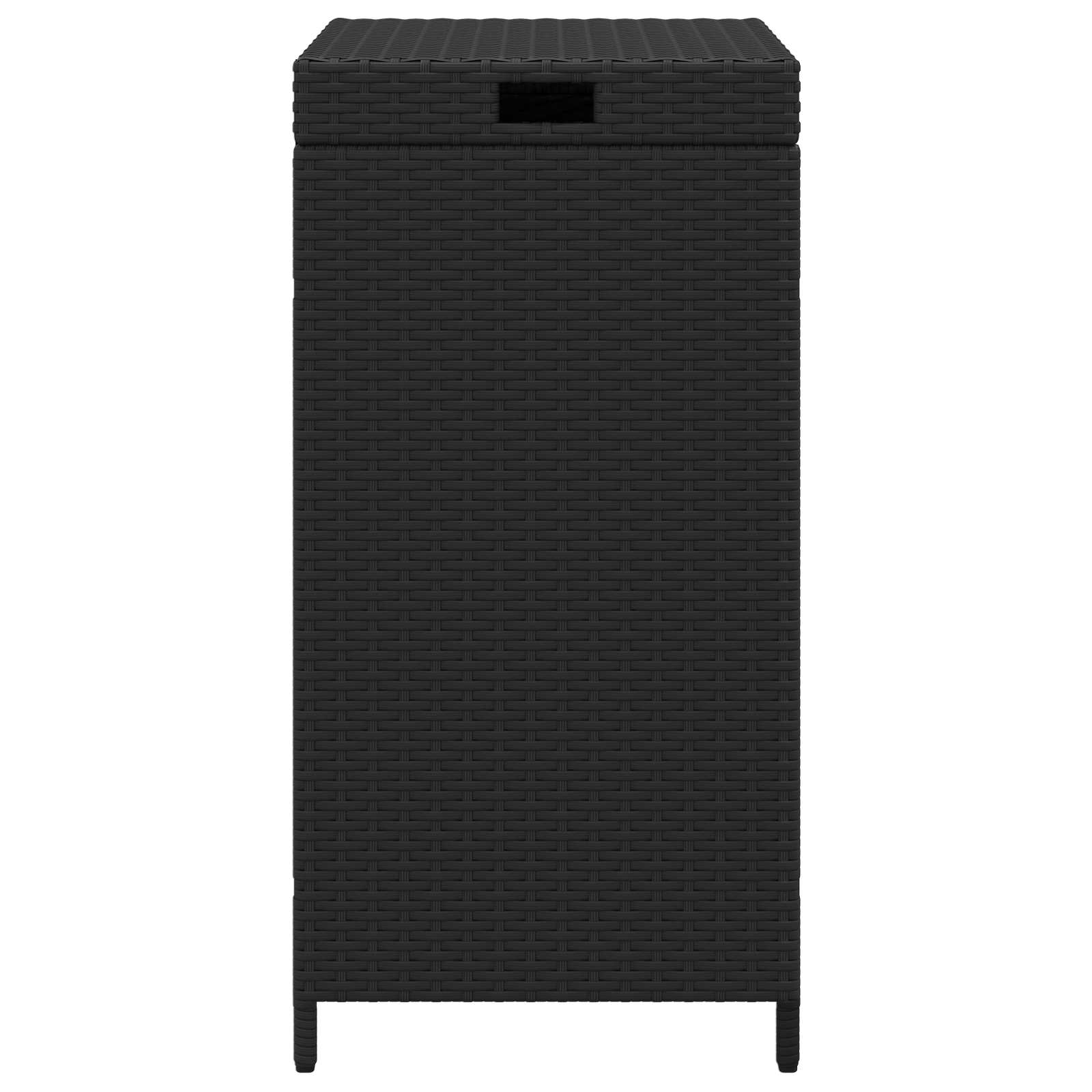 Außen-Mülltonne 40 X 40 X 80 Cm Poly-Rattan