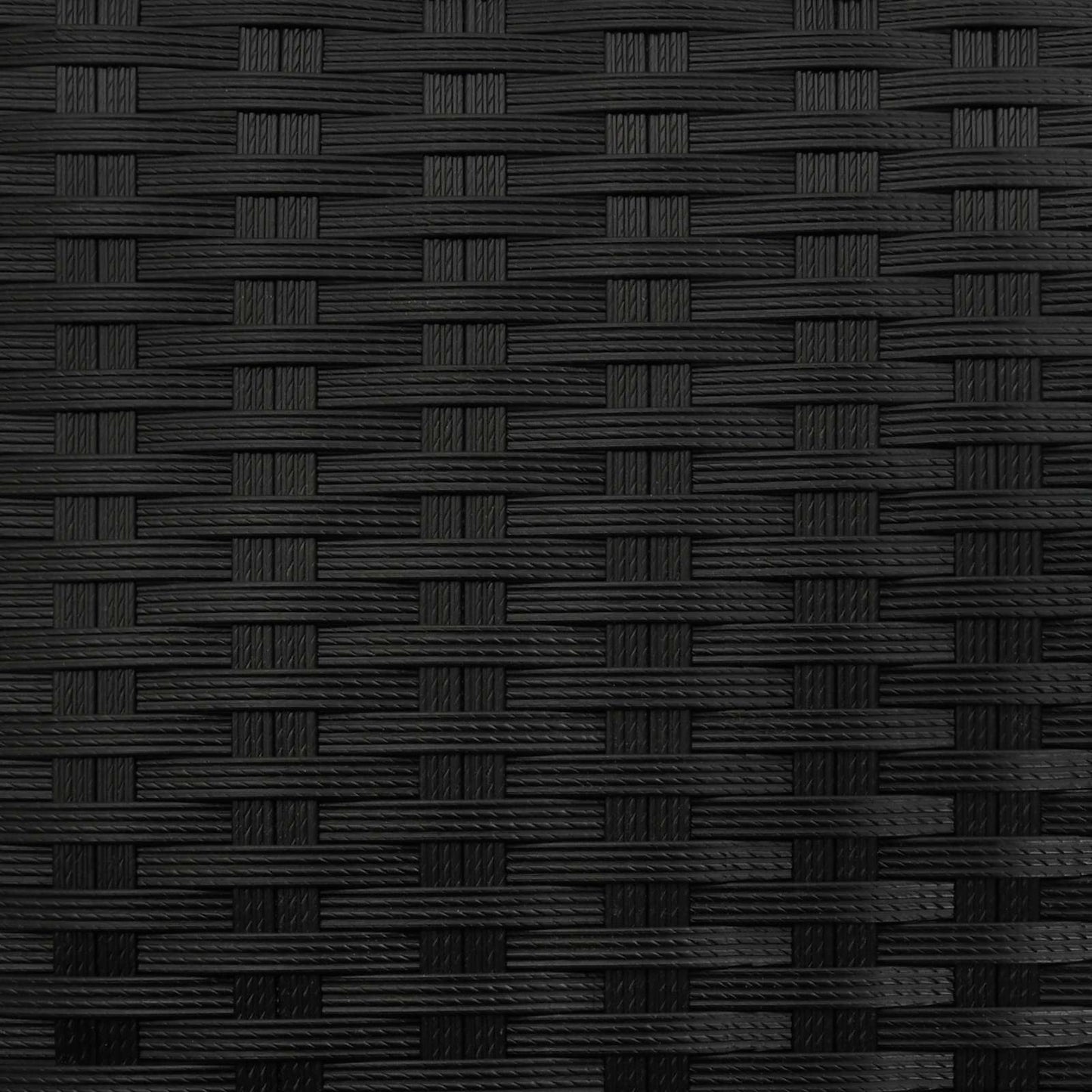 Außen-Mülltonne 40 X 40 X 80 Cm Poly-Rattan
