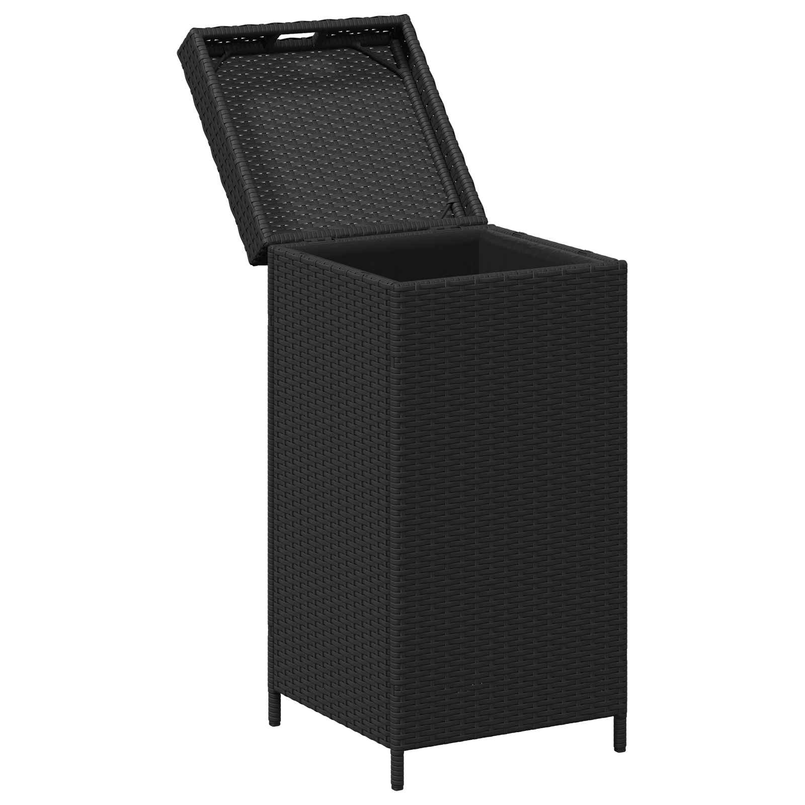 Außen-Mülltonne 40 X 40 X 80 Cm Poly-Rattan