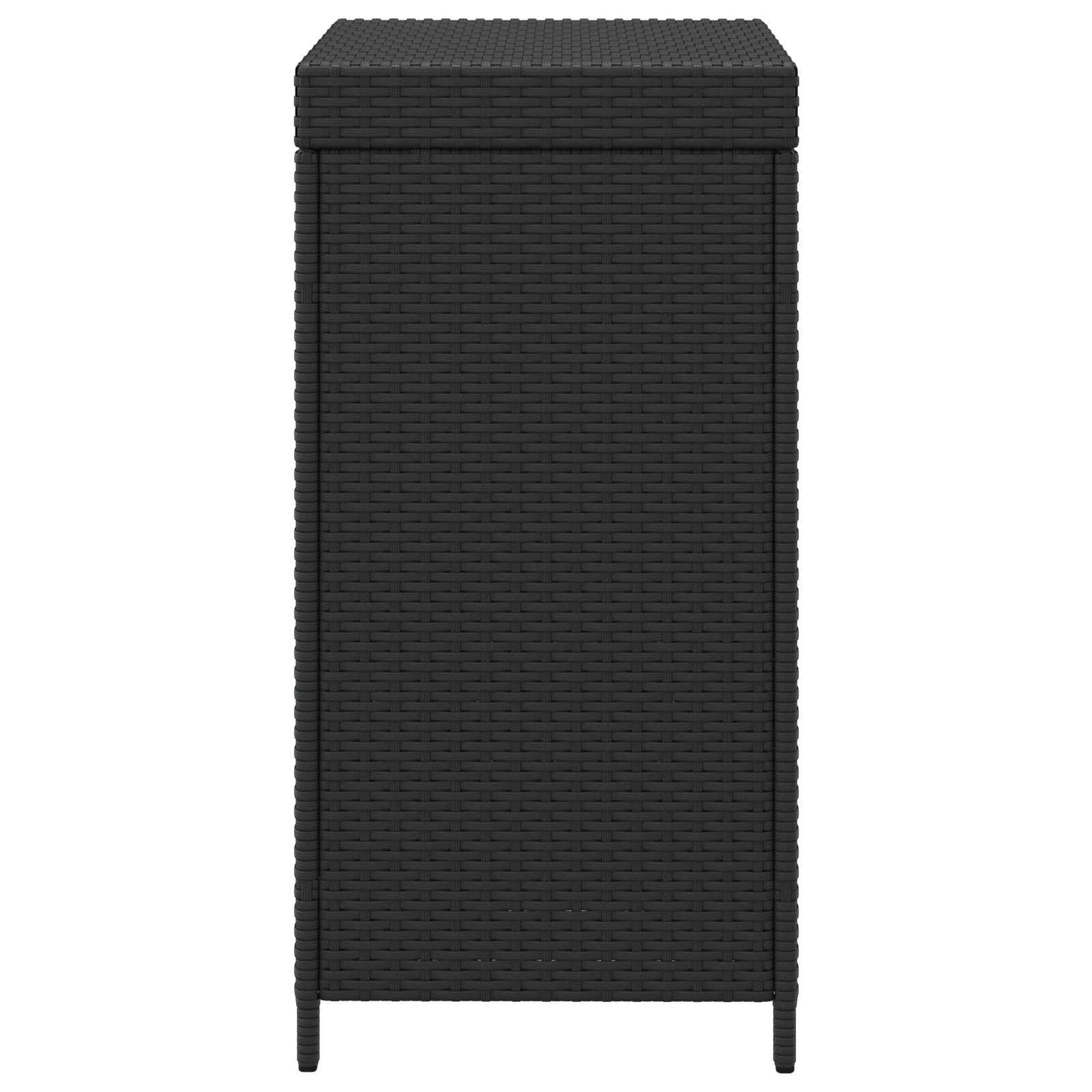 Außen-Mülltonne 40 X 40 X 80 Cm Poly-Rattan