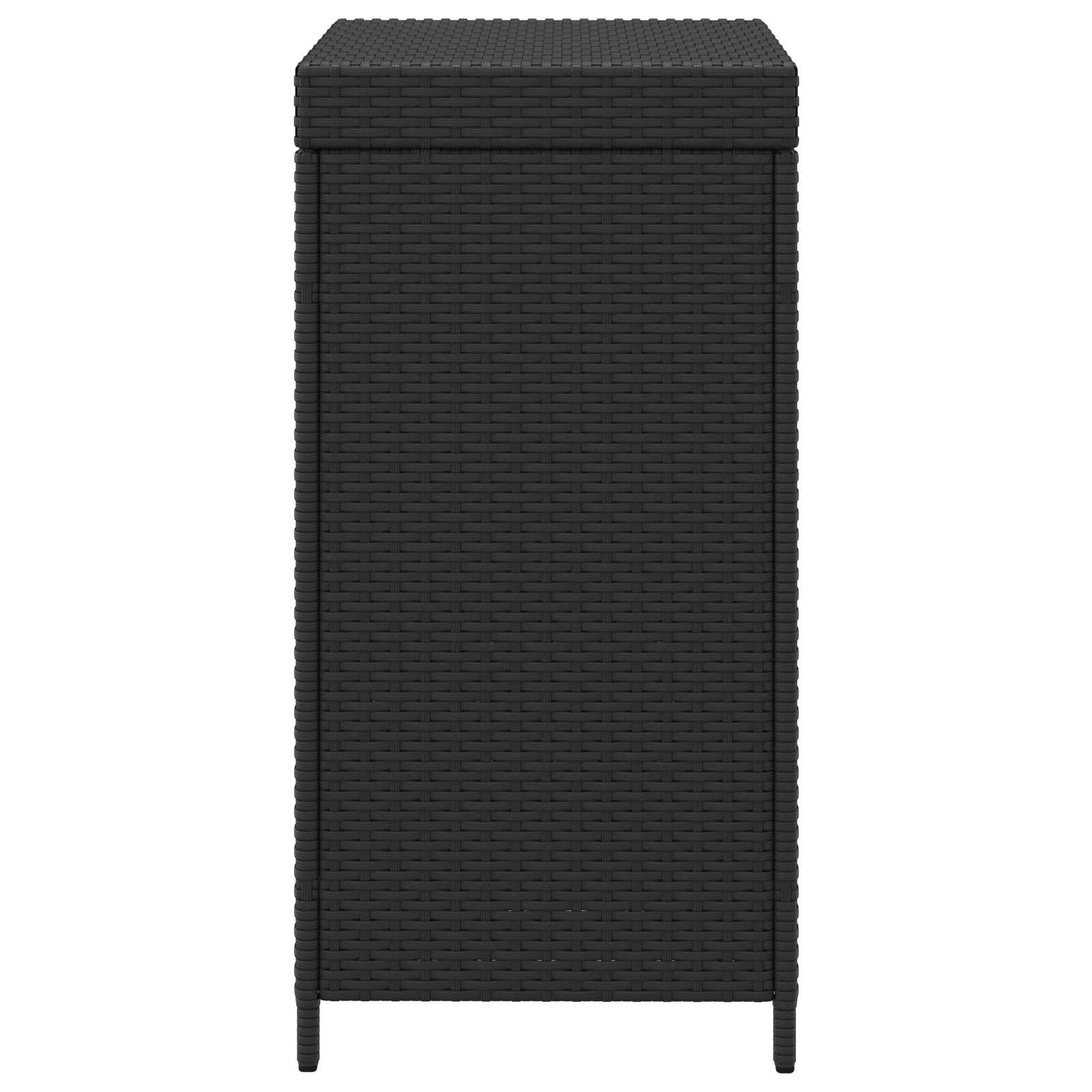 Außen-Mülltonne 40 X 40 X 80 Cm Poly-Rattan